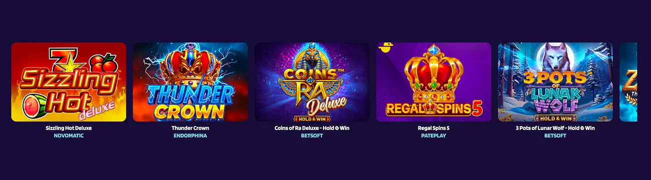 StakeWin Casino Top Games